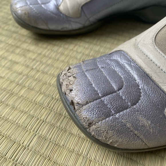 Vintage metallic Prada shoes - Picture 4 of 8